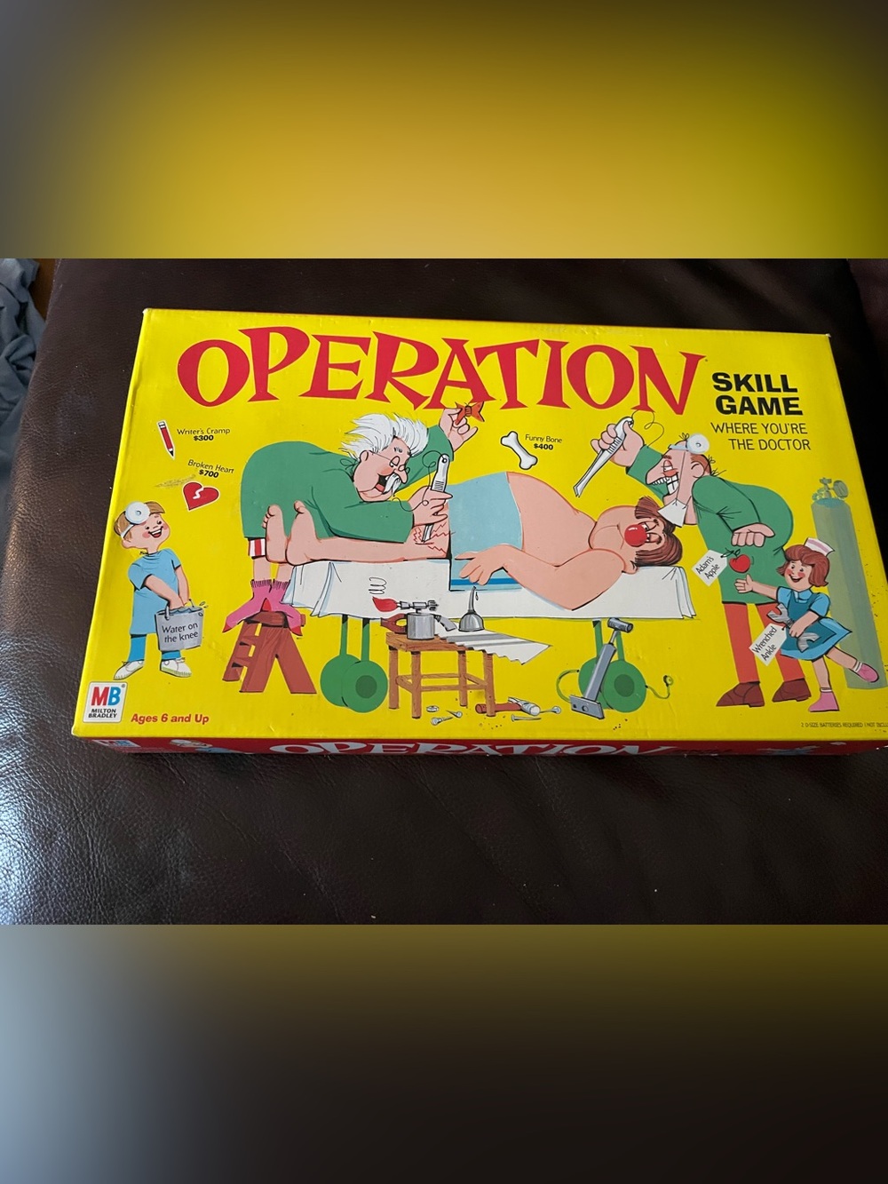 Original Milton Bradley Operation Game